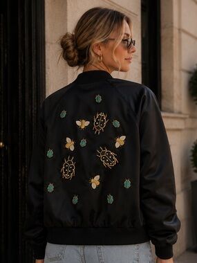 Victoria Beckham for Target silk bomber